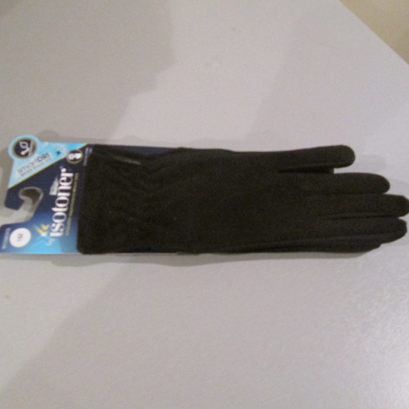 isotoner Accessories - Isotoner Black Fleece Gloves Smart Dri Touch NWT isotoner Accessories - Isotoner Black Fleece Gloves Smart Dri Touch NWT